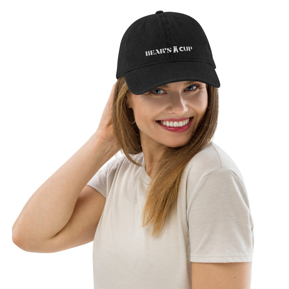 Black Denim Hat